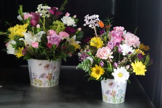 Decorative Floral Tins - (4 Inch $39.99-49.99) (6 Inch $59.99-69.99)