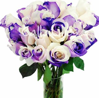 Lavender & White Roses - (SEASONAL ITEM) - $89.99