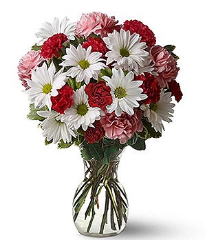 Daisies & Carnations - $49.99